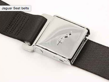 Jaguar leaping cat buckle