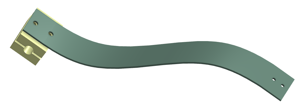 Handbrake support bracket (C22403 and C19771)